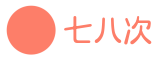七八次